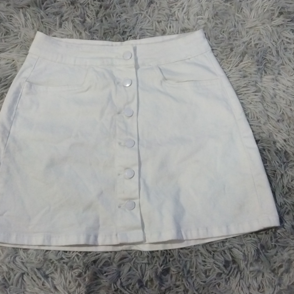 Women's white skirt